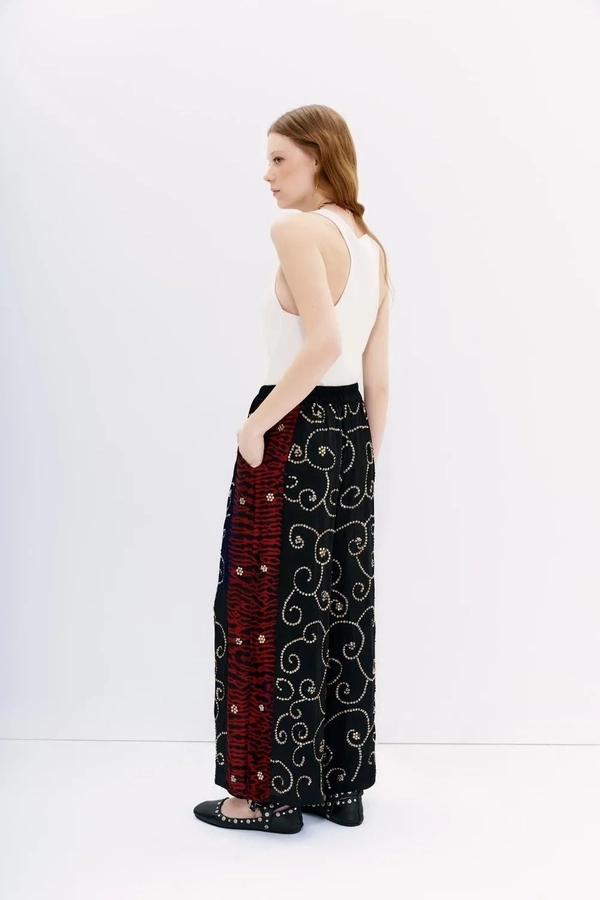 pantalon mostaza saree rock