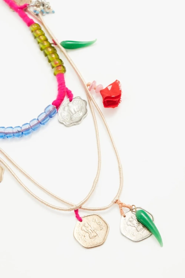collar yarn layers
