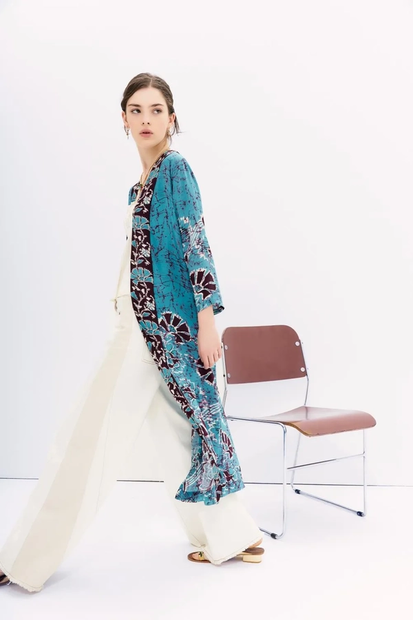 kimono zinnia lotus