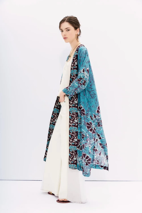 kimono zinnia lotus