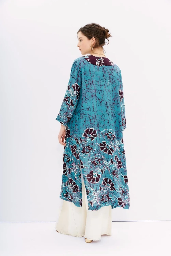 kimono zinnia lotus