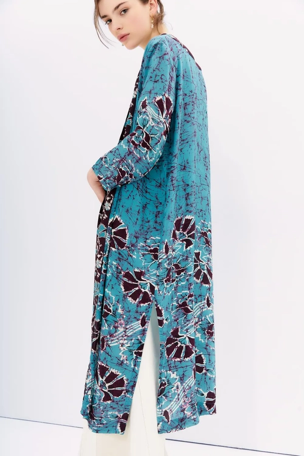 kimono zinnia lotus