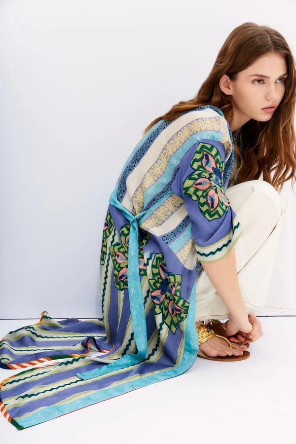 kimono patch mandala