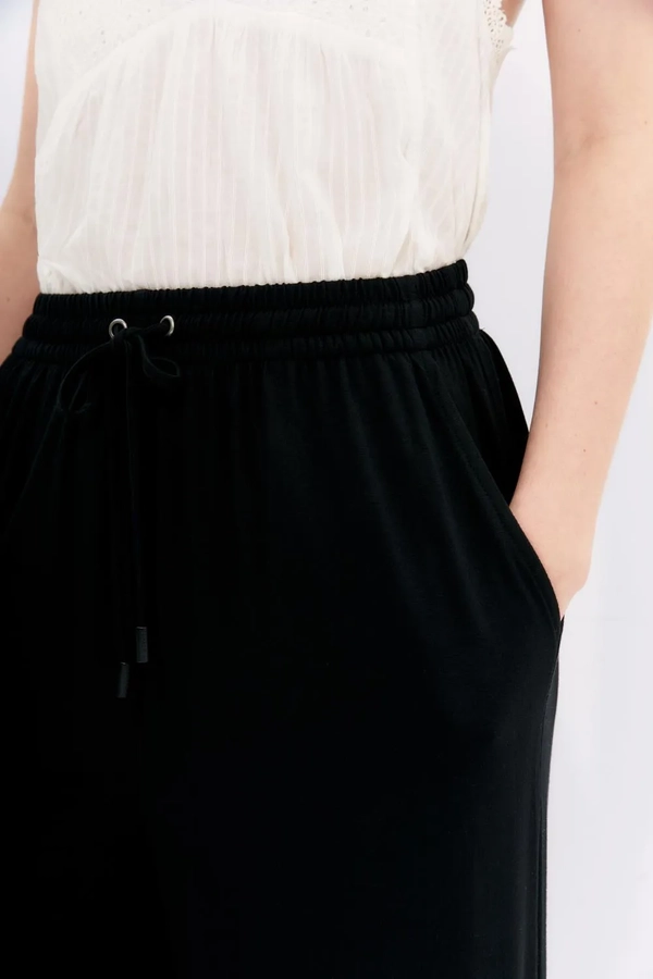pantalon crop cupro