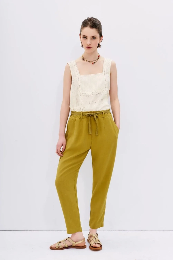pantalon lino josie