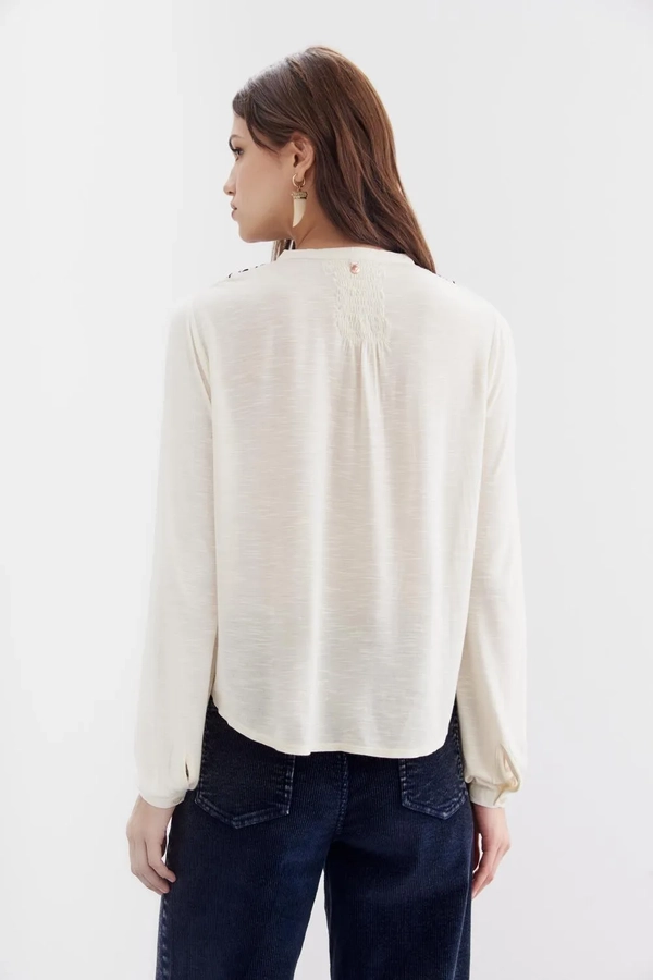 camisa amalita blossom