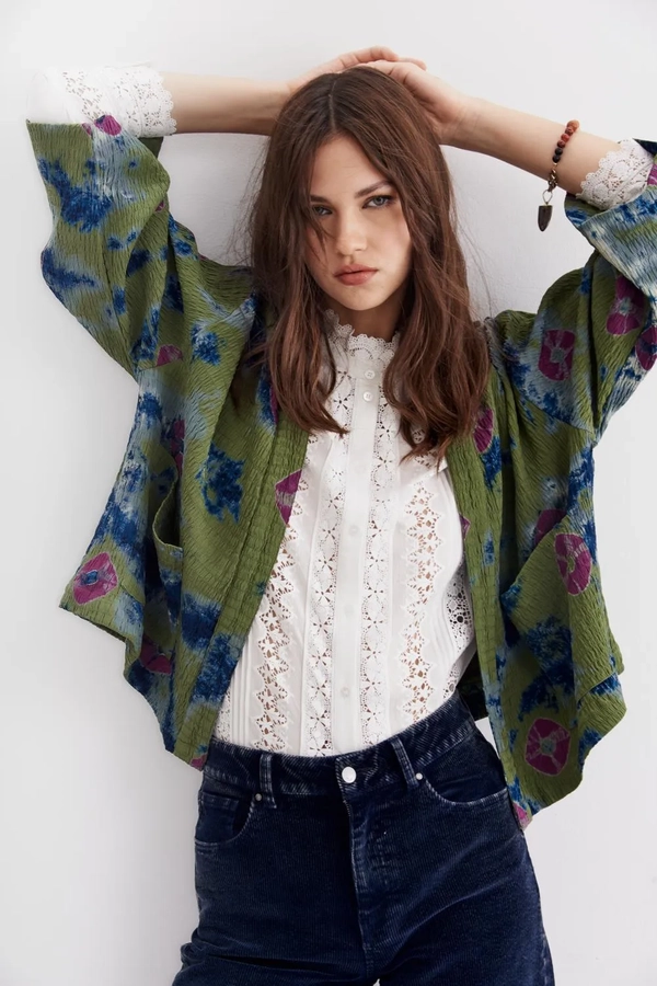 kimono batik short