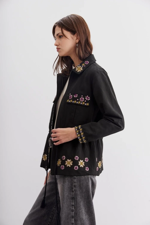 campera army sequins