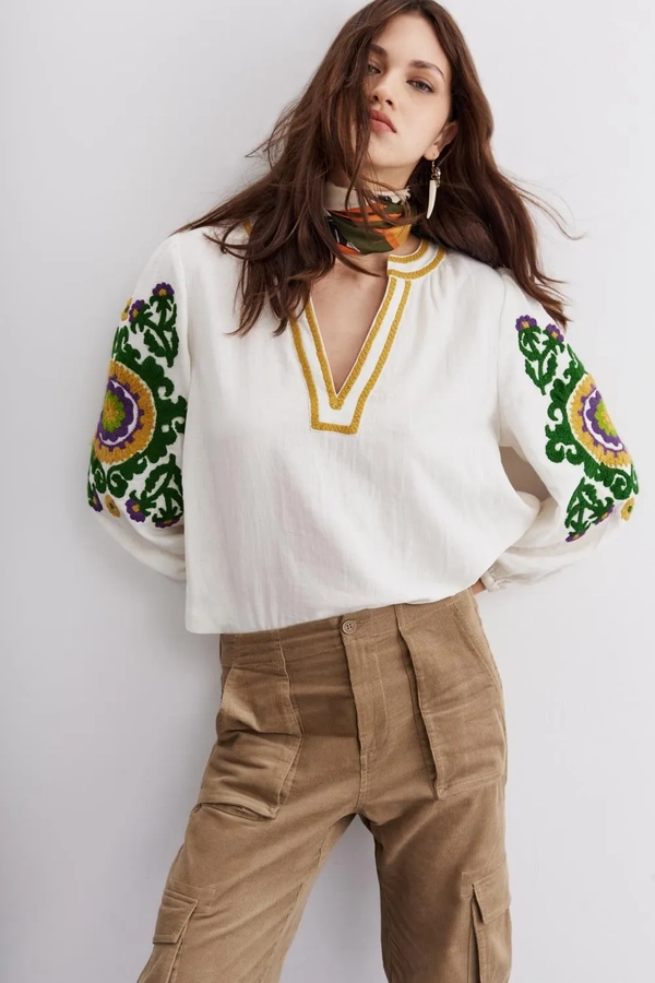 camisa suzani