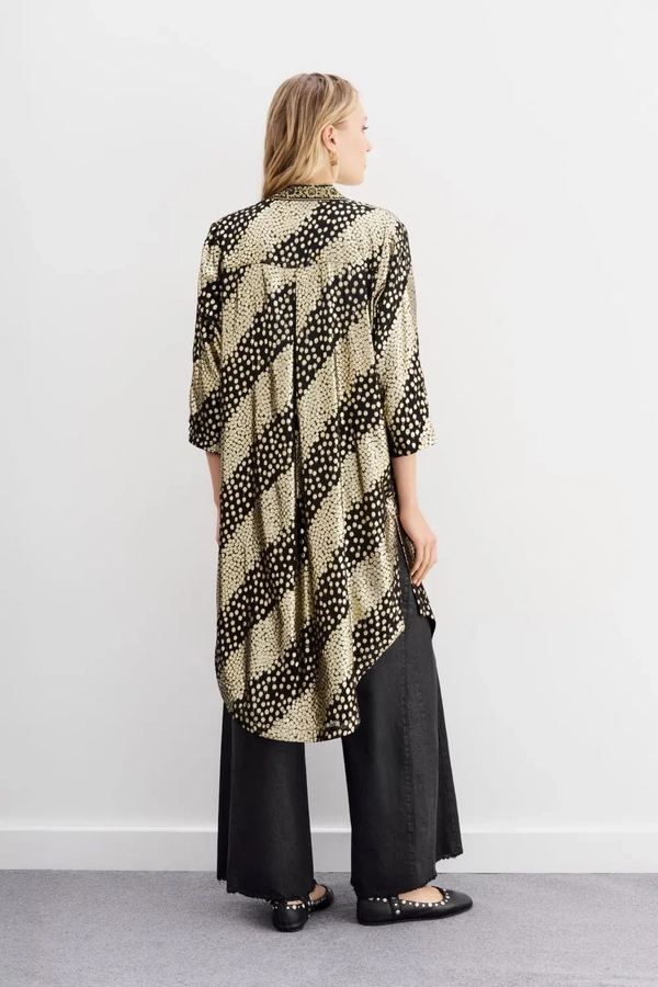 kimono ikat cheeta