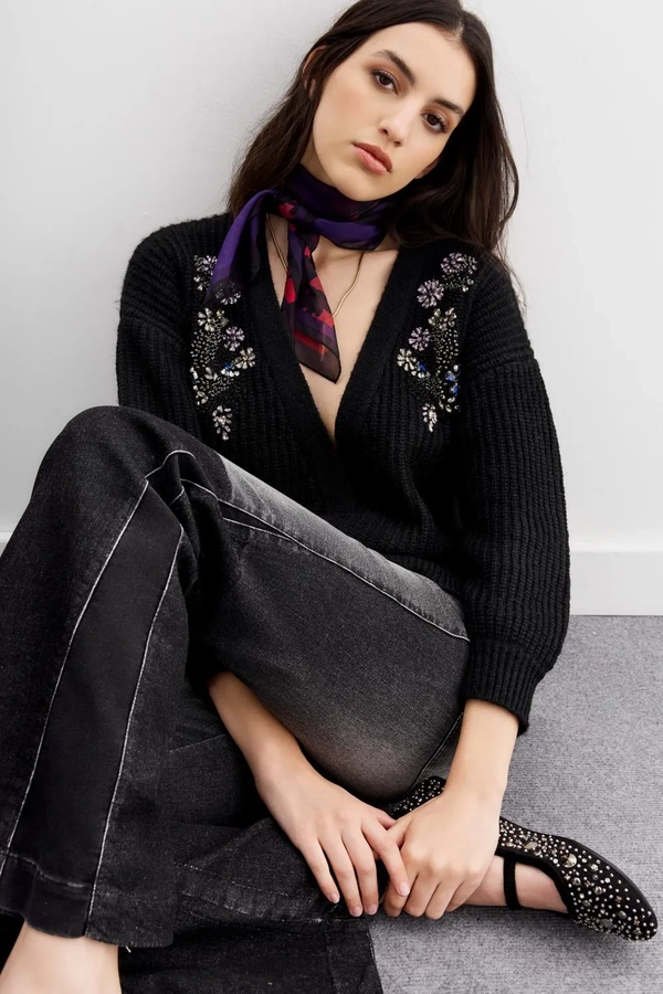 cardigan josephine flowers
