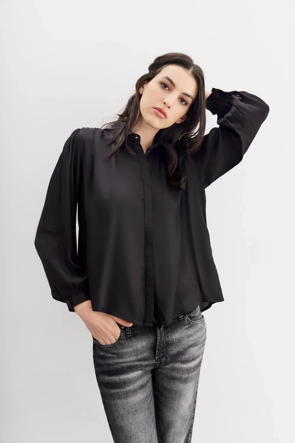 camisa lina sandwash