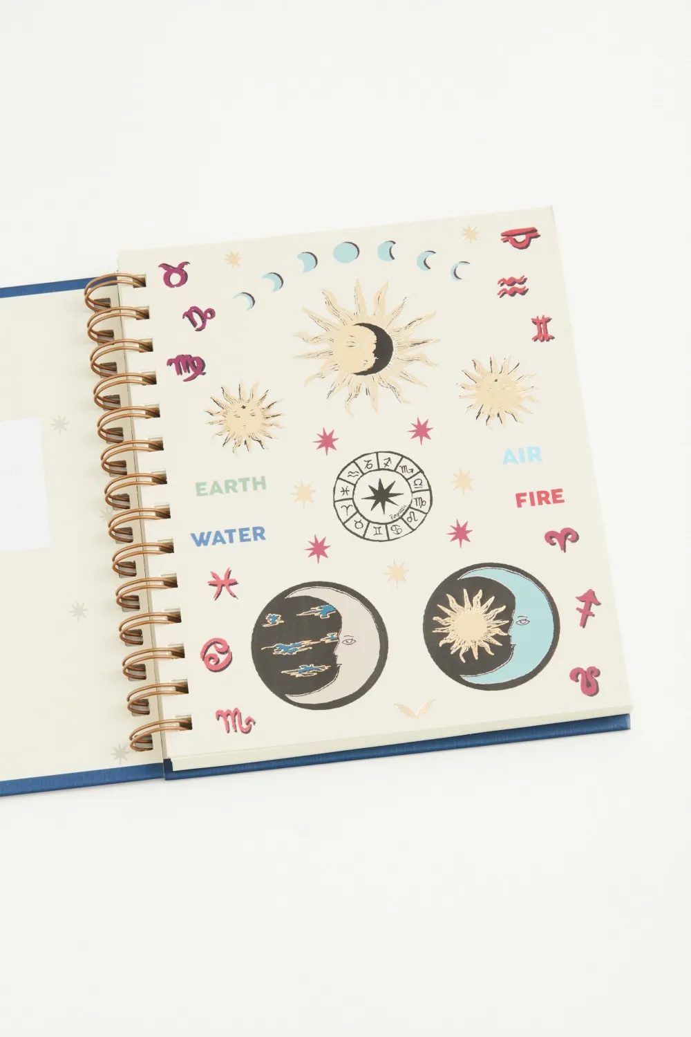 cuaderno elementos agua