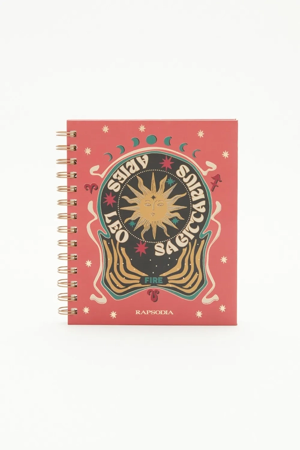 cuaderno elementos fuego