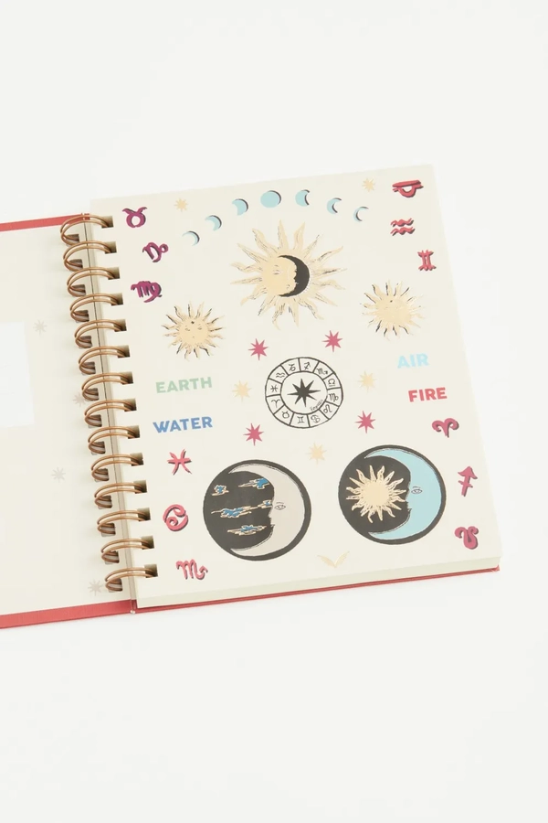 cuaderno elementos fuego