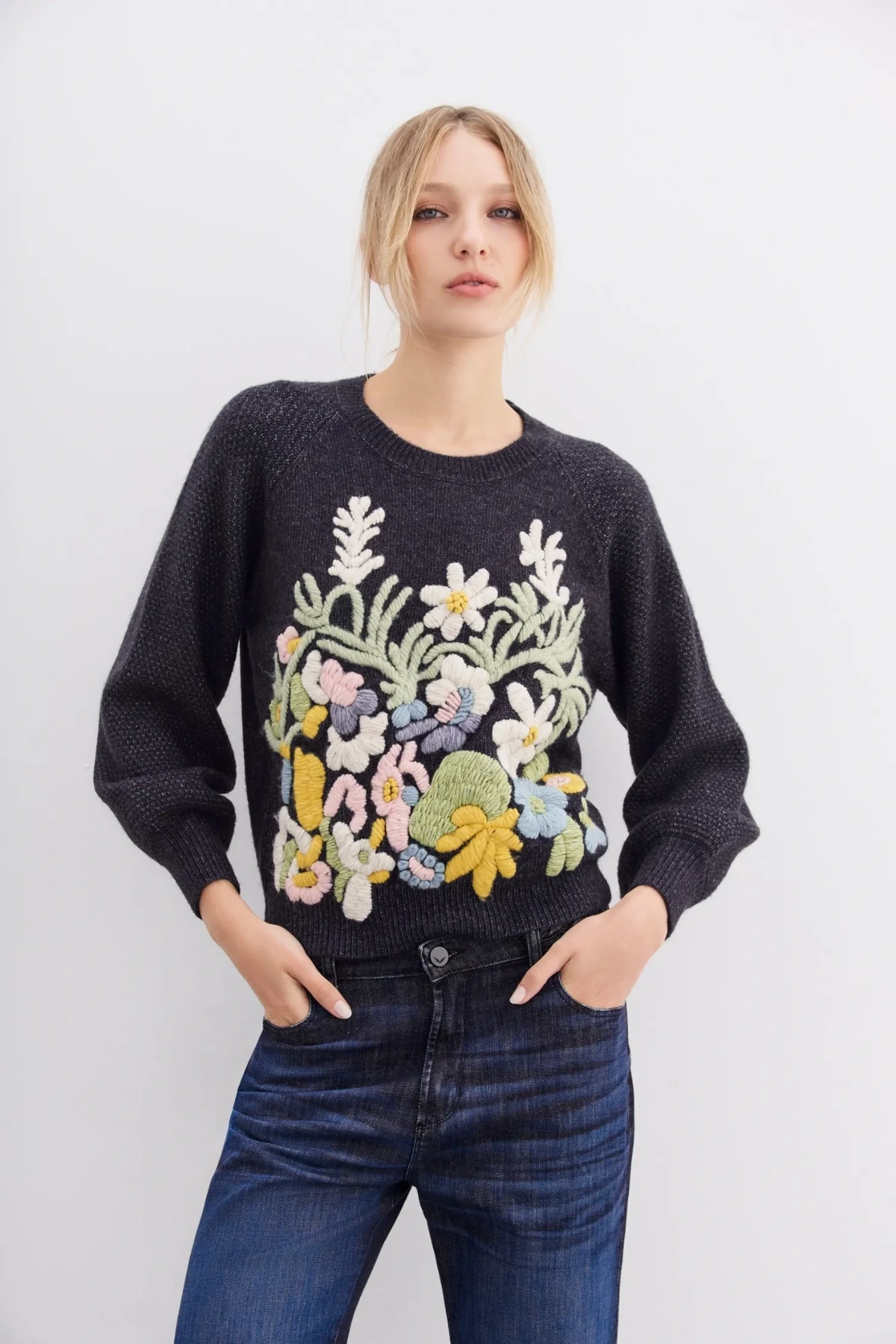 sweater mix rose