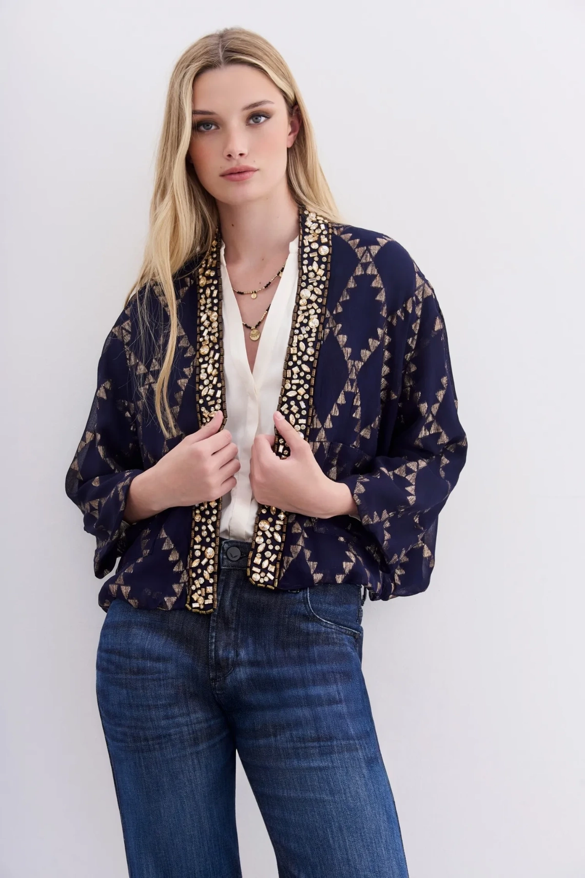 kimono short geo