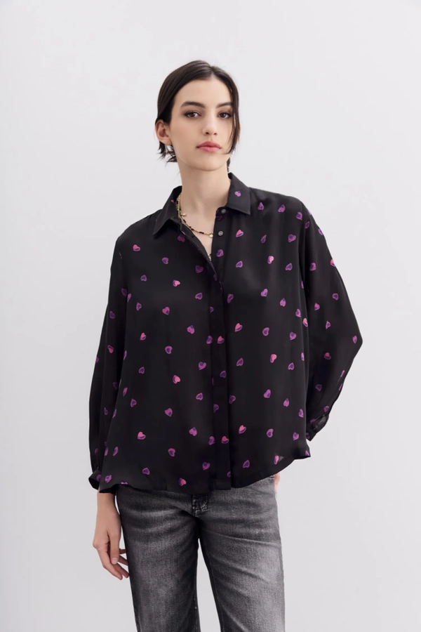 camisa lina hearts