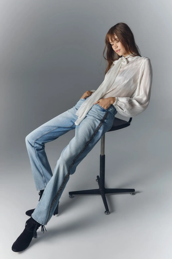 jean joe blue studs