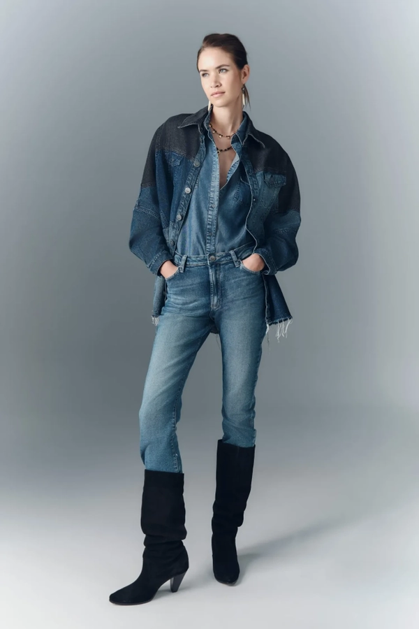 campera patch blue denim