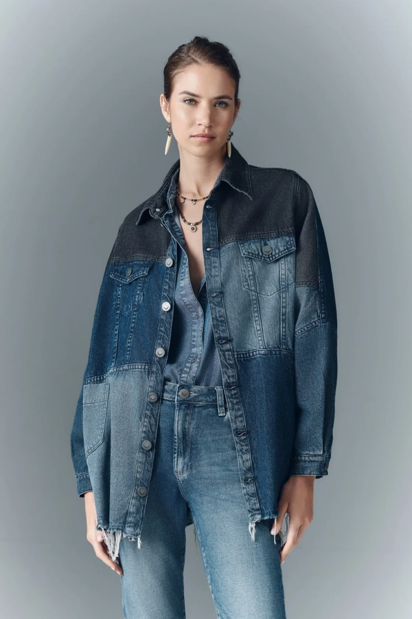 campera patch blue denim