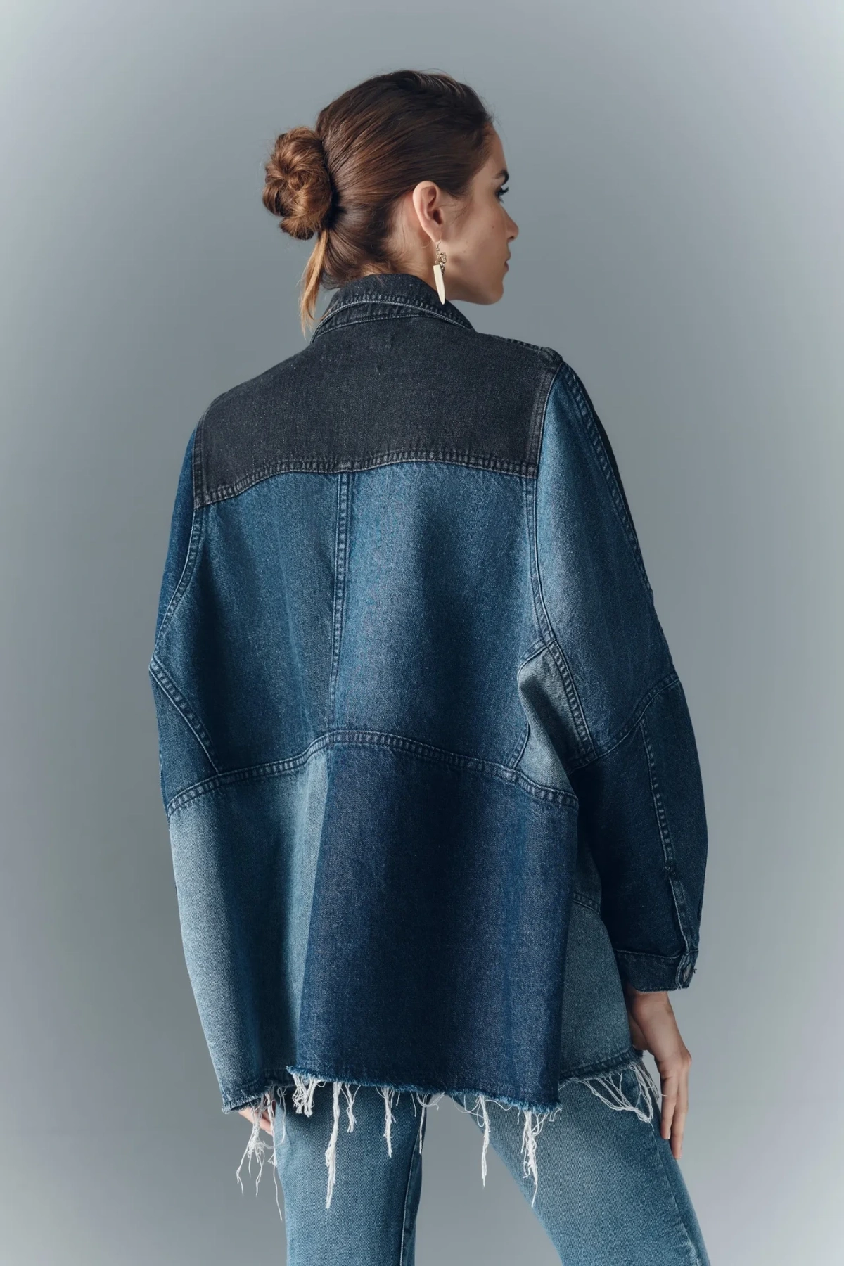 campera patch blue denim