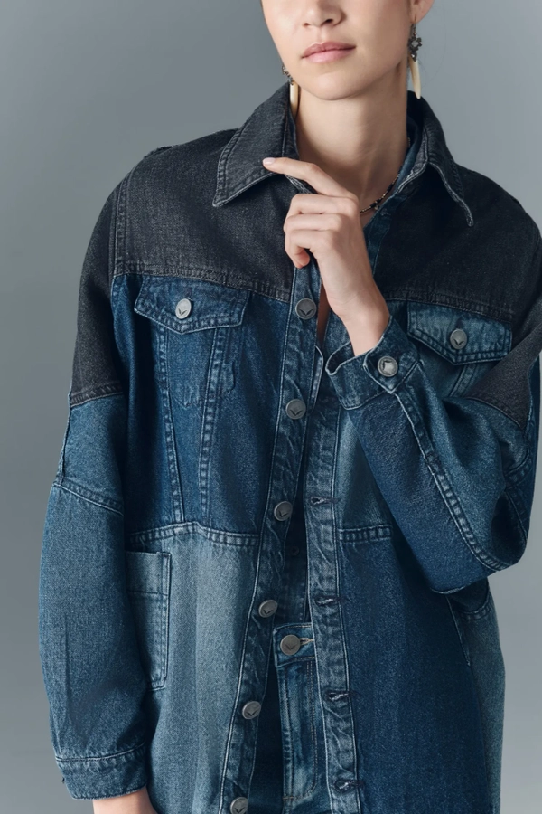 campera patch blue denim