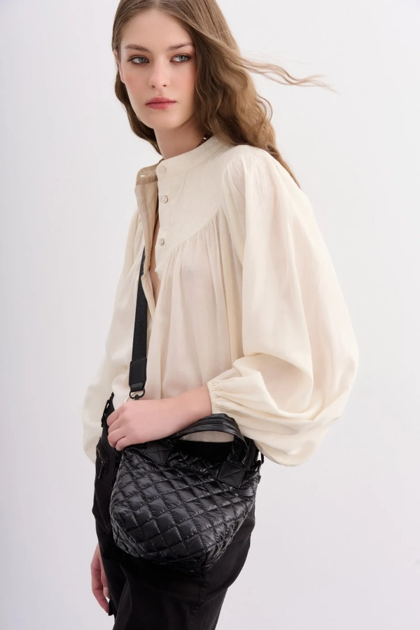 cartera tote mini matelase