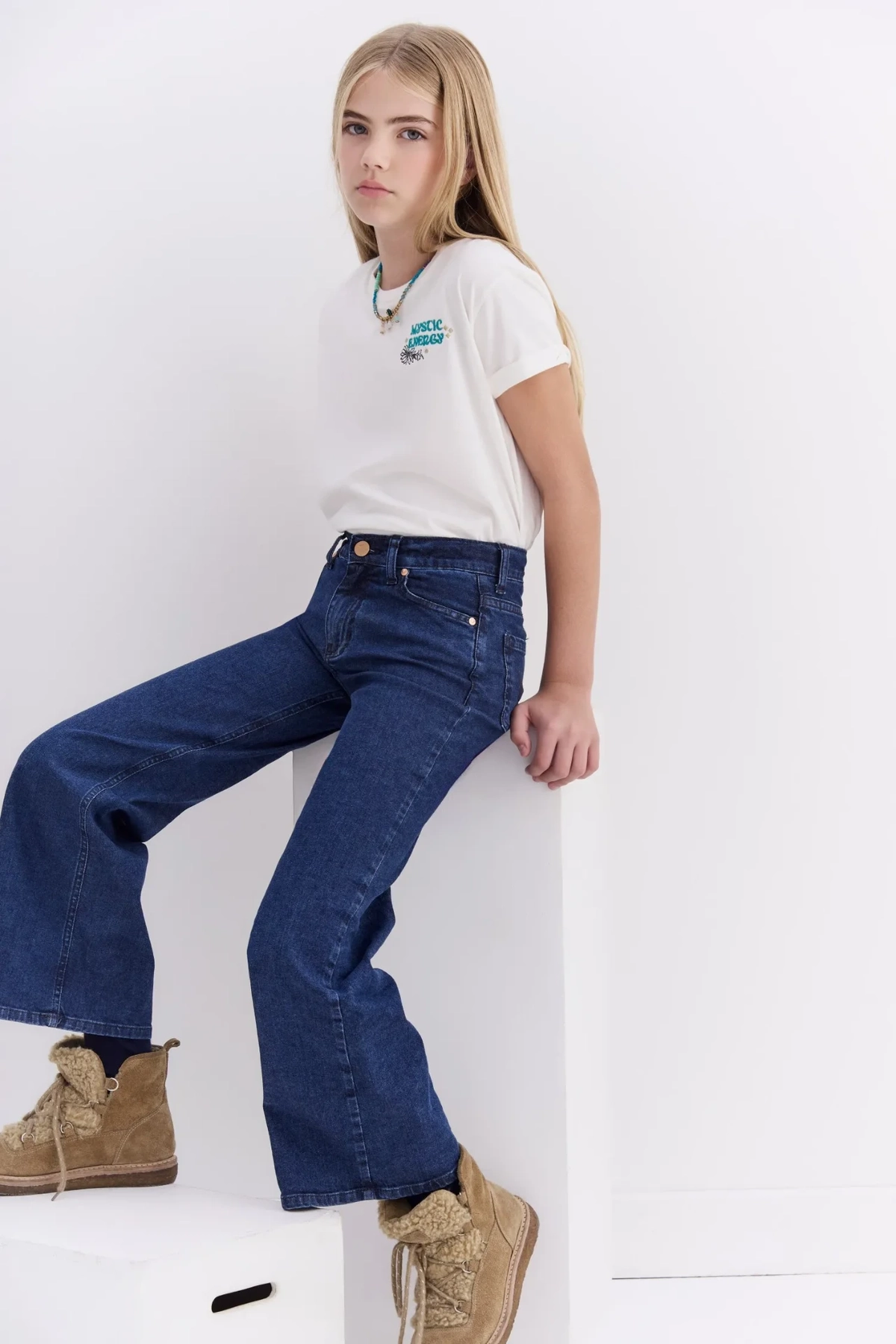 jean relax blue girls