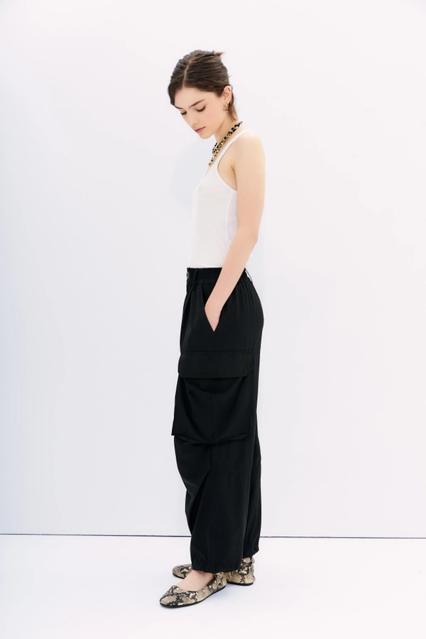 pantalon cargo oversize