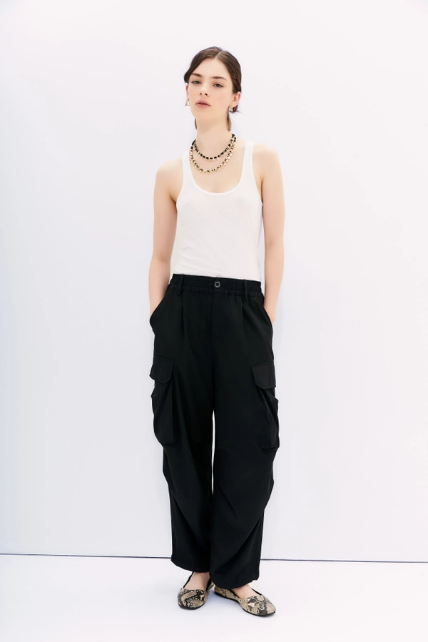 pantalon cargo oversize