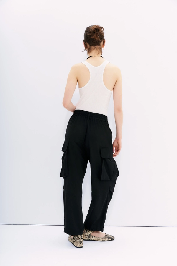 pantalon cargo oversize