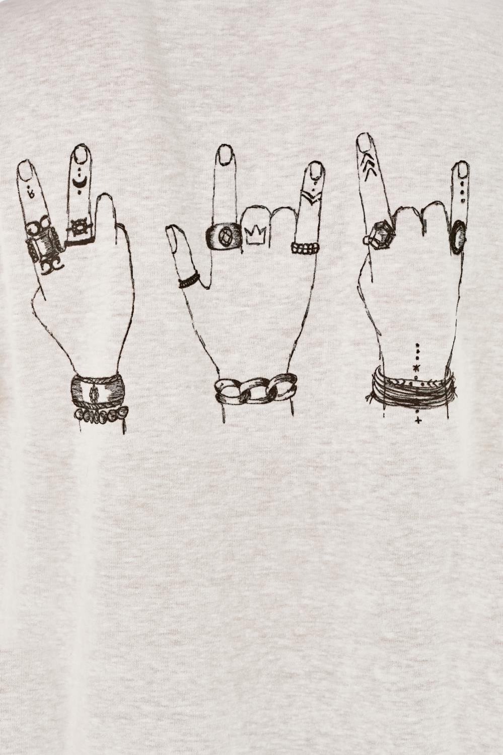 Remera Reagge Hands