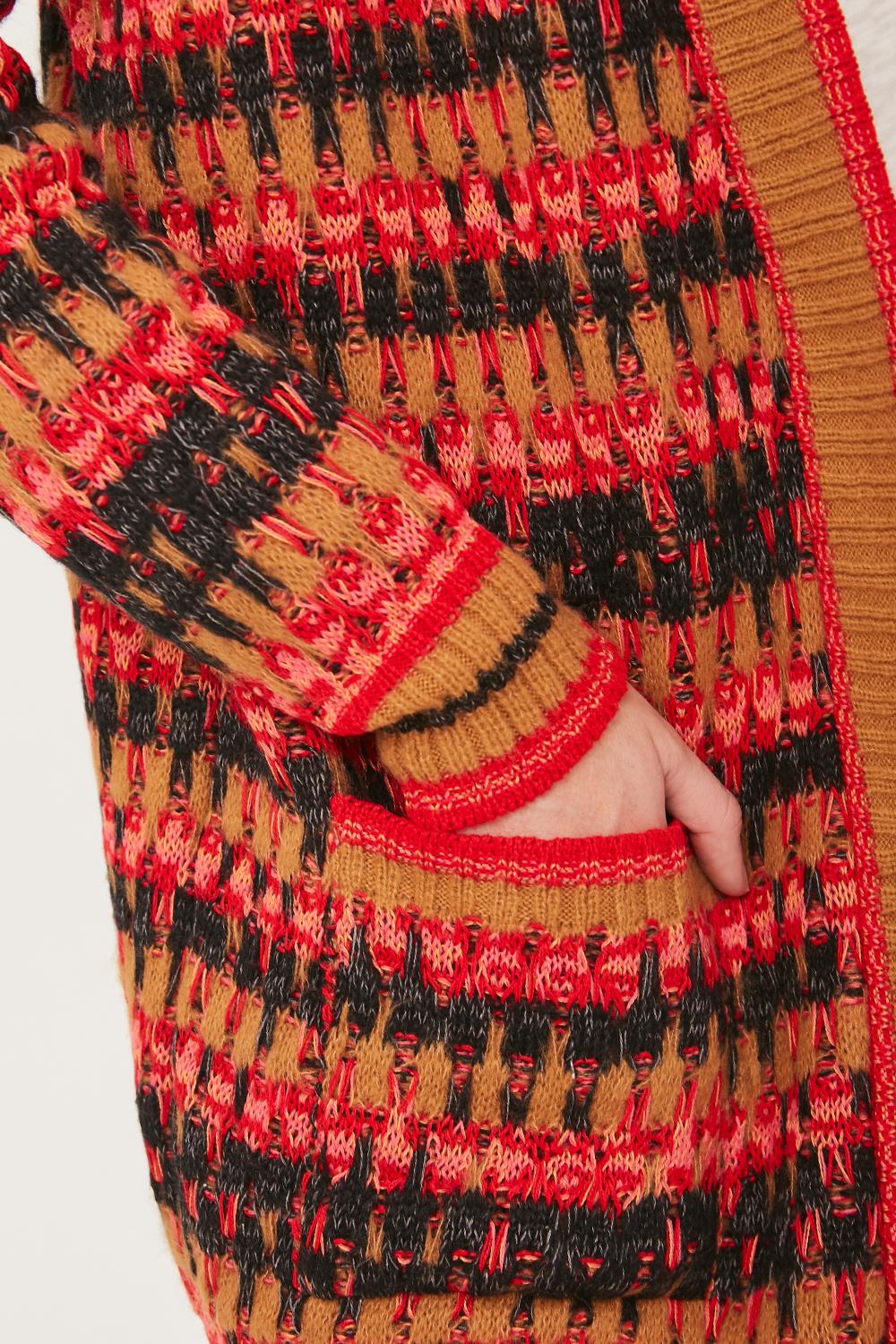 Cardigan Jackard