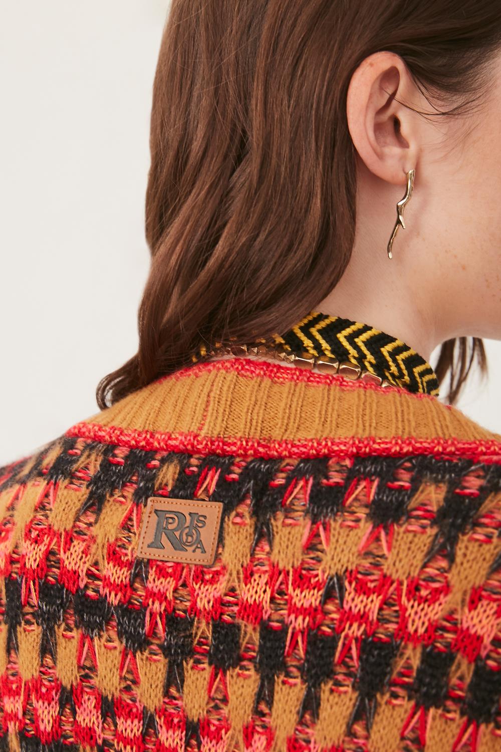 Cardigan Jackard