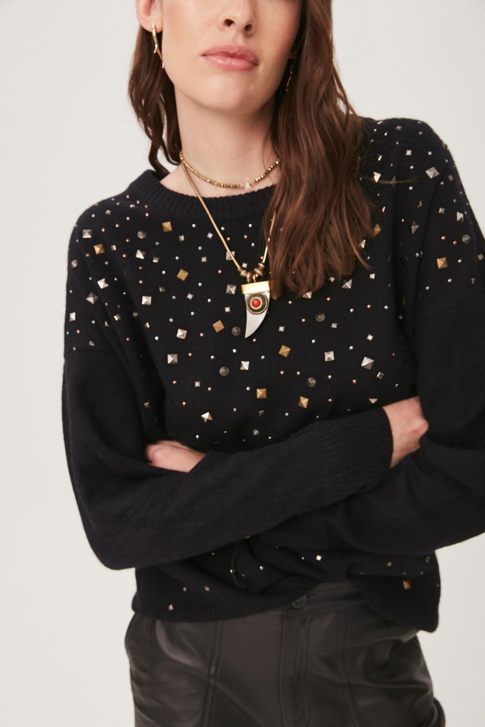 Sweater Multi Metalic