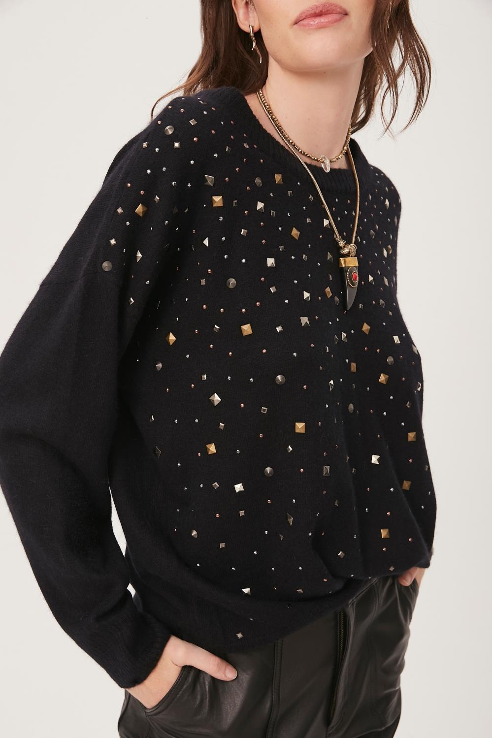 Sweater Multi Metalic