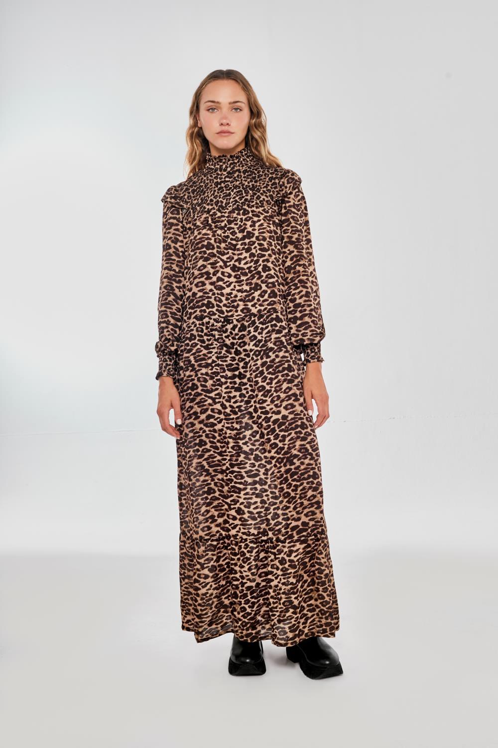 Vestido Amedee Leopard