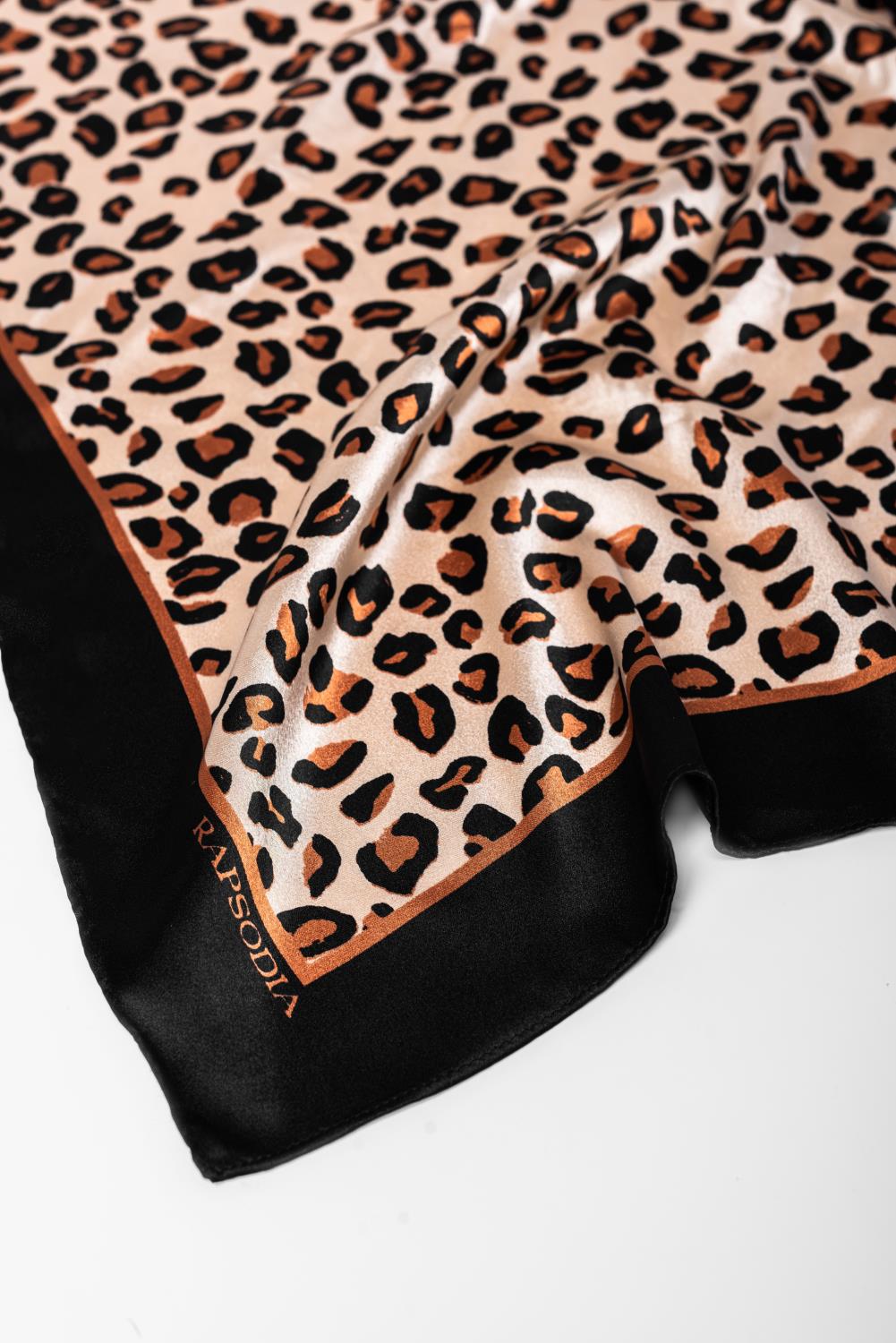 Pañuelo Black Leopard 50X50
