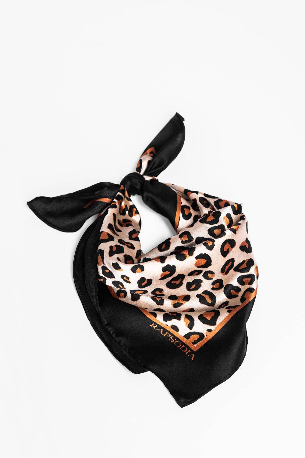 Pañuelo Black Leopard 50X50