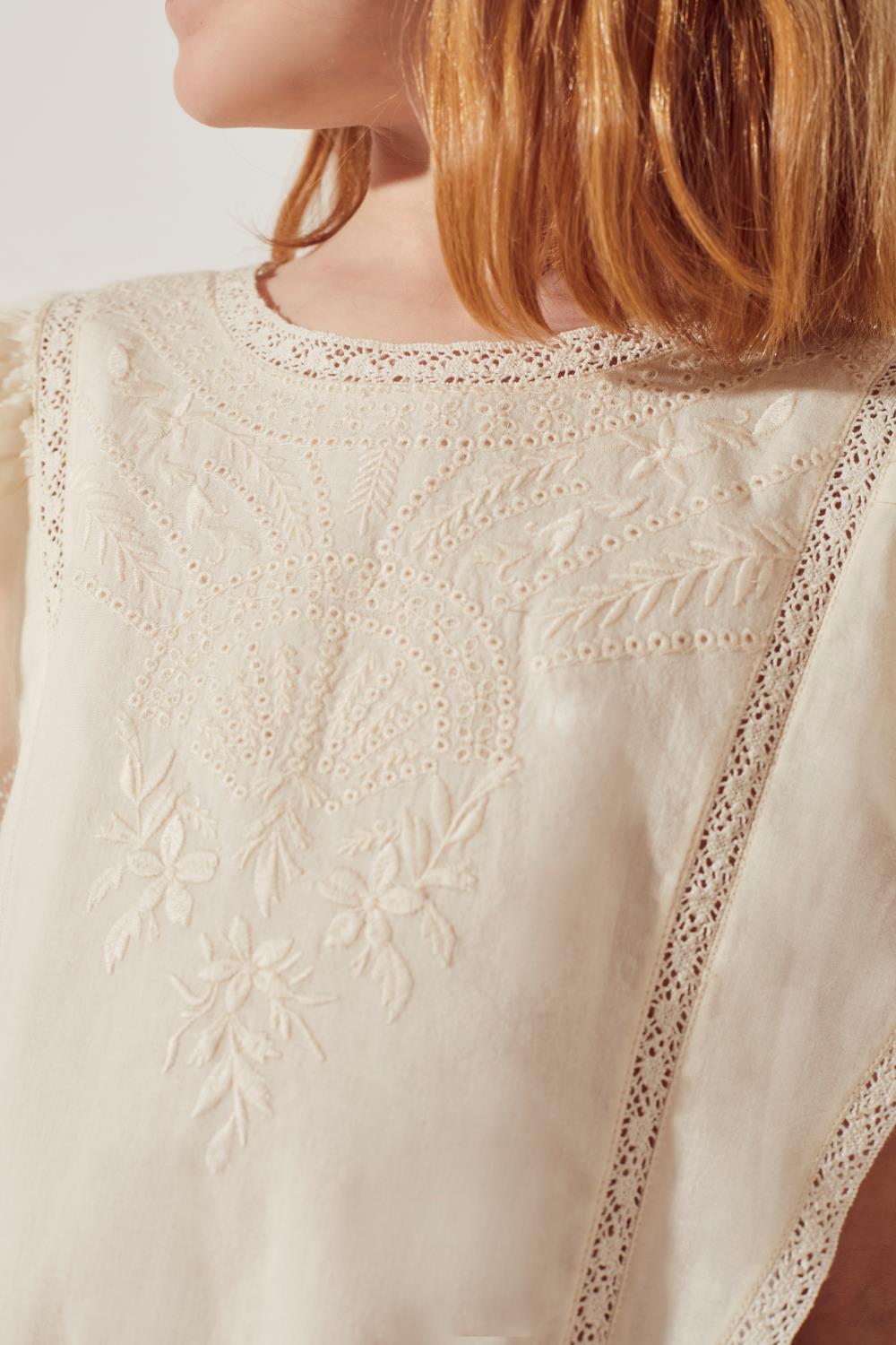 Camisa Lace Girls