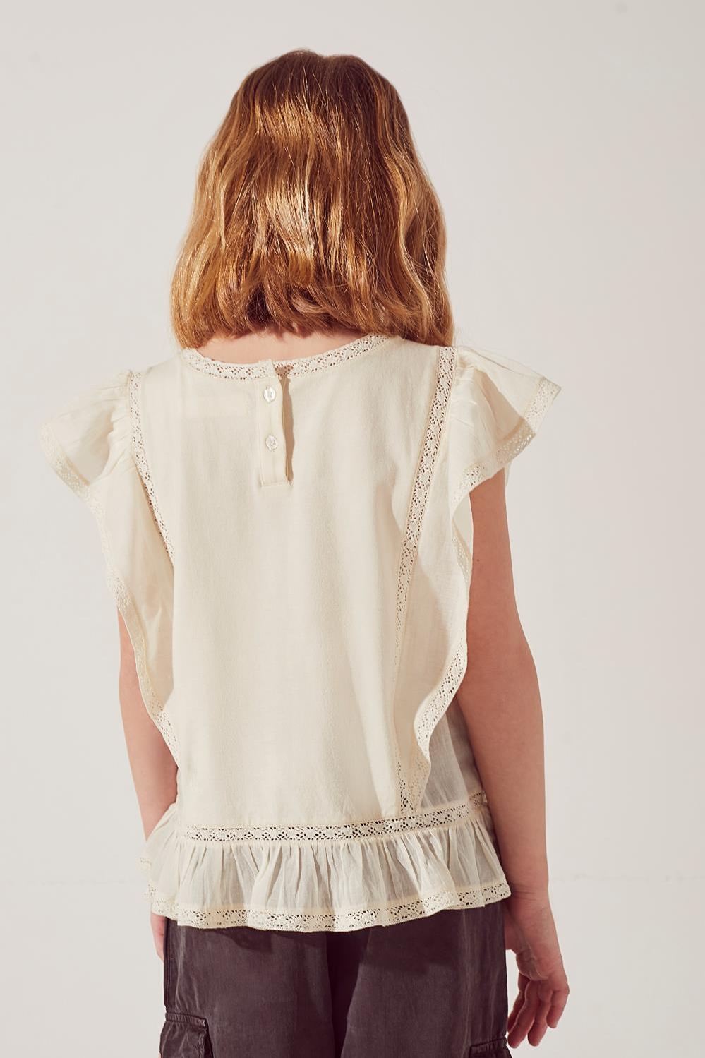 Camisa Lace Girls