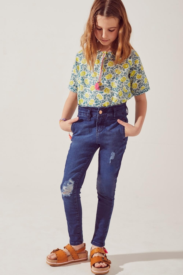 Jean Art Slouchy Girls