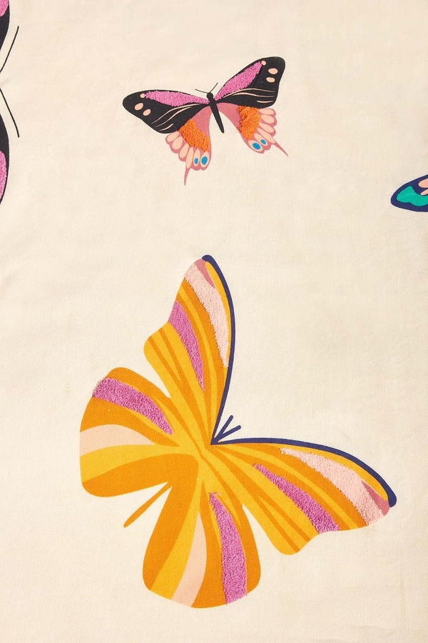 Mantel Love Butterfly 140X220