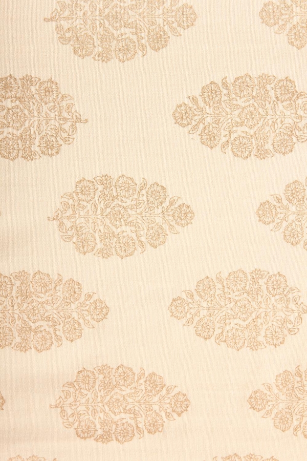 Mantel Block Gold Print 140X220
