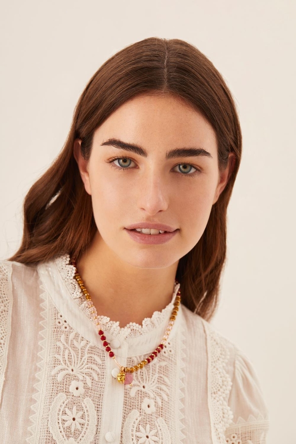 collar piedras budah