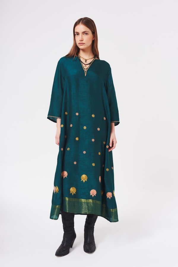 vestido multiflower