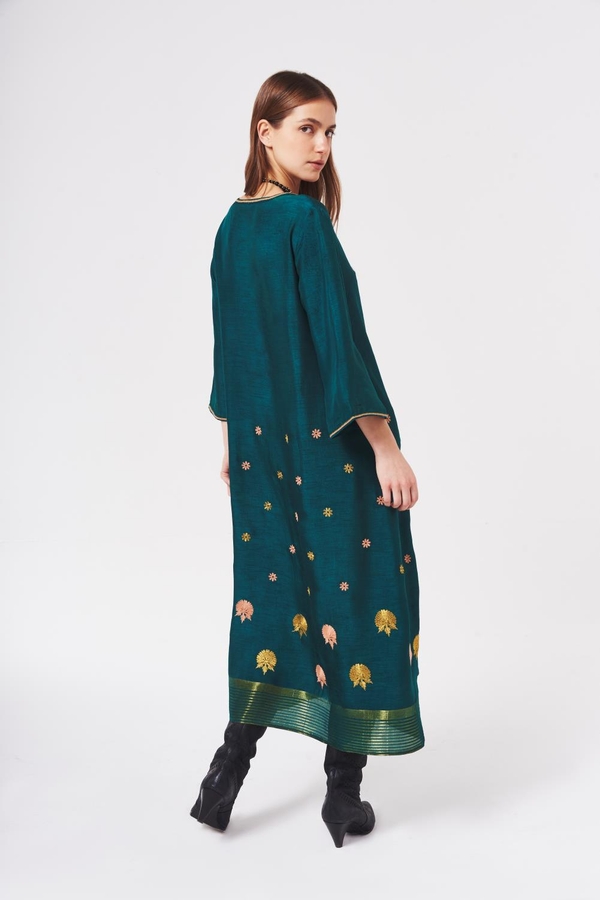 vestido multiflower