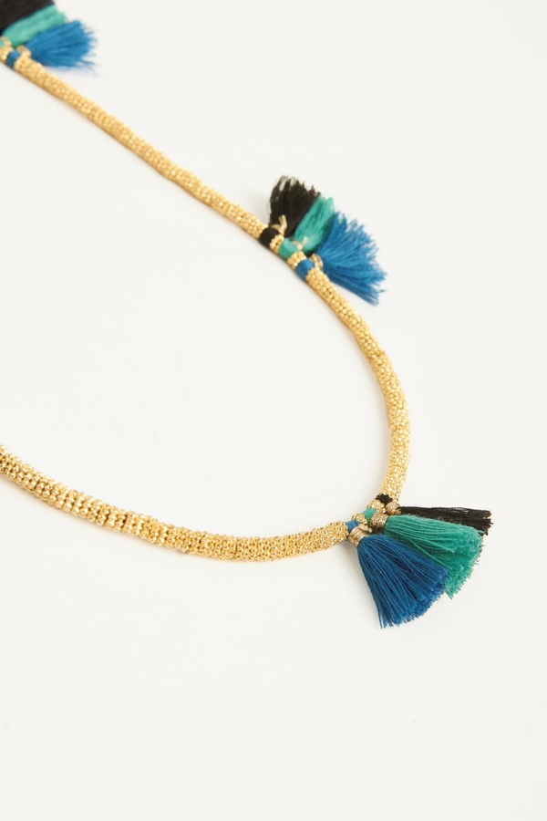 collar sunshine tassel