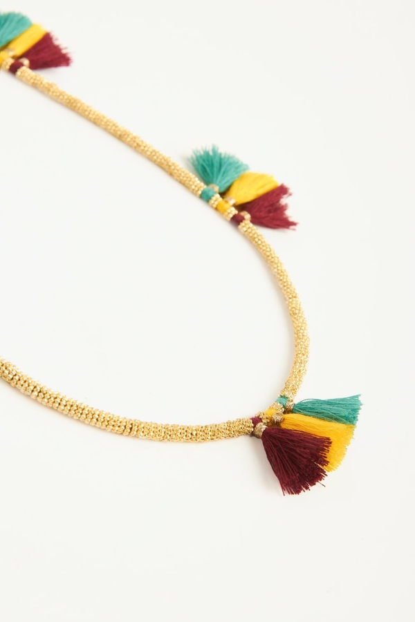collar sunshine tassel
